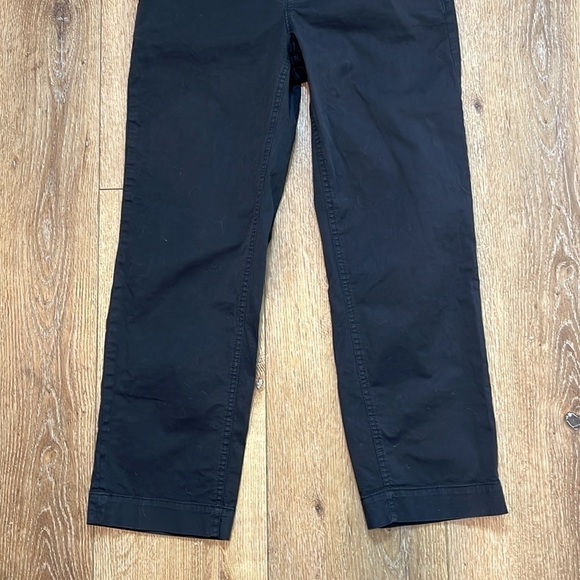 Everlane Black Straight Leg Chino Pant Size 2 - Picture 6 of 10